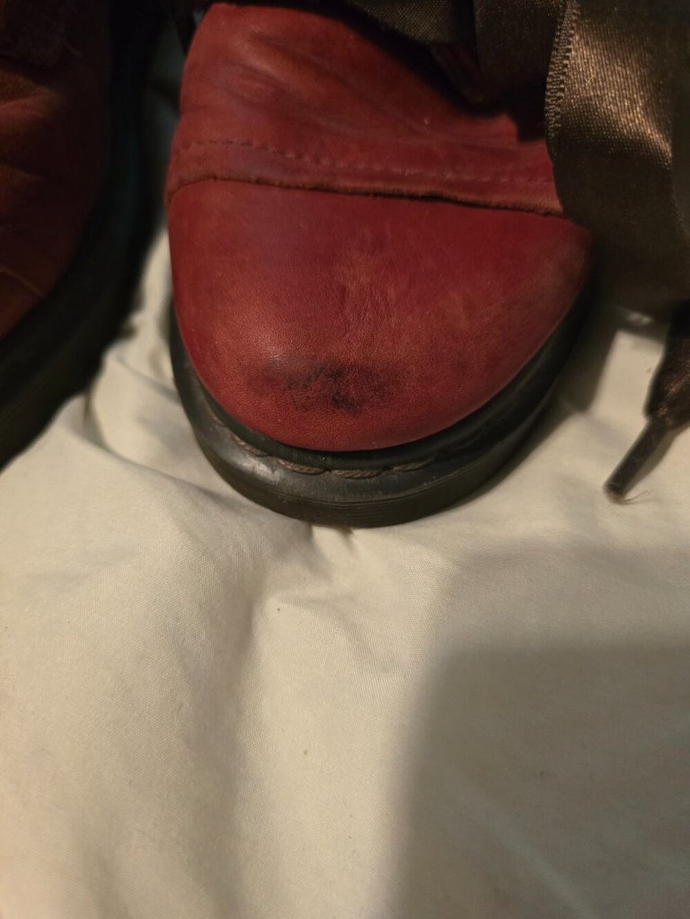 Dr Martens Triumph 1914 12 eye fold-down boots. Size 9 - Picture 3 of 9